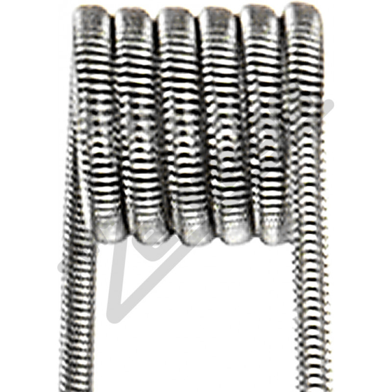 Фото и внешний вид — Спираль Hellvape MTL Dual Core Fused Clapton Coil Ni80 0.2мм 1.0 Ом
