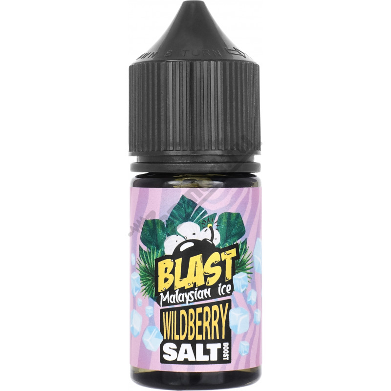 Фото и внешний вид — Blast Malaysian Ice SALT - Wildberry 30мл