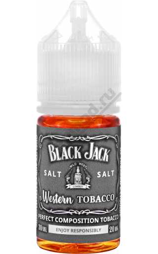 Black Jack SALT - Western Tobacco 30мл Black Jack SALT - Western Tobacco 30мл