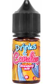 Drinks & Candies SALT - Strawberry Milk 30мл