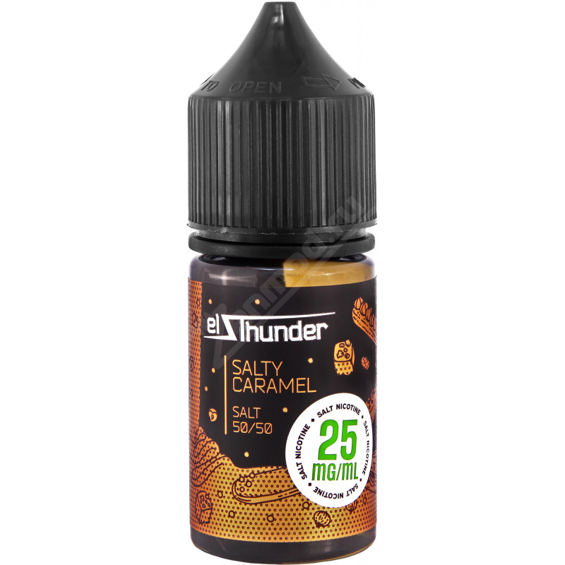 Фото и внешний вид — El Thunder SALT - Salty Caramel 30мл