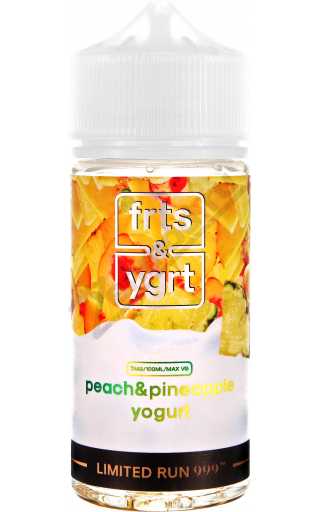 Electro Jam FRTS & YGRT - Peach & Pineapple Yogurt 100мл