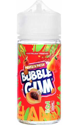Electro Jam - Peach & Pear Bubblegum 100мл