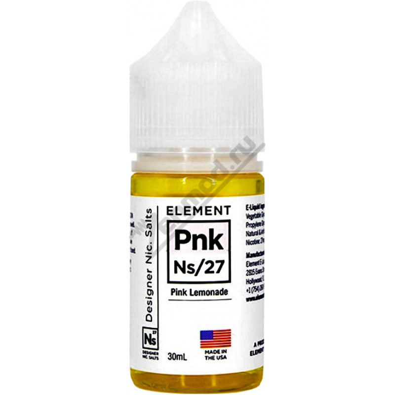 Фото и внешний вид — Element SALT - Pink Lemonade 30мл