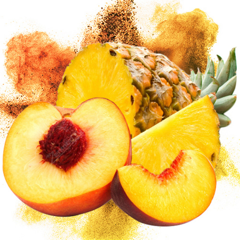 Фото и внешний вид — FlavorWest Pineapple Peach 10мл