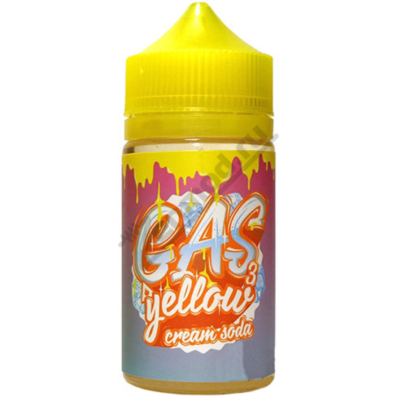 Фото и внешний вид — GAS Yellow - Cream Soda 80мл