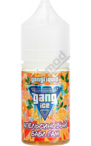 Gang ICE SALT - Апельсиновый Бабл Гам 30мл