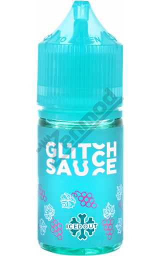 GLITCH SAUCE ICED OUT SALT - Grape King 30мл