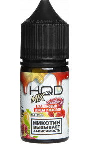 HQD Mix SALT - Малиновый Джем с Маслом 30мл