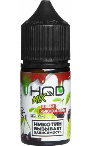 HQD Mix SALT - Вишня Яблоко Лайм 30мл