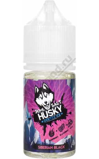 HUSKY Double Ice SALT - Siberian Black 30мл