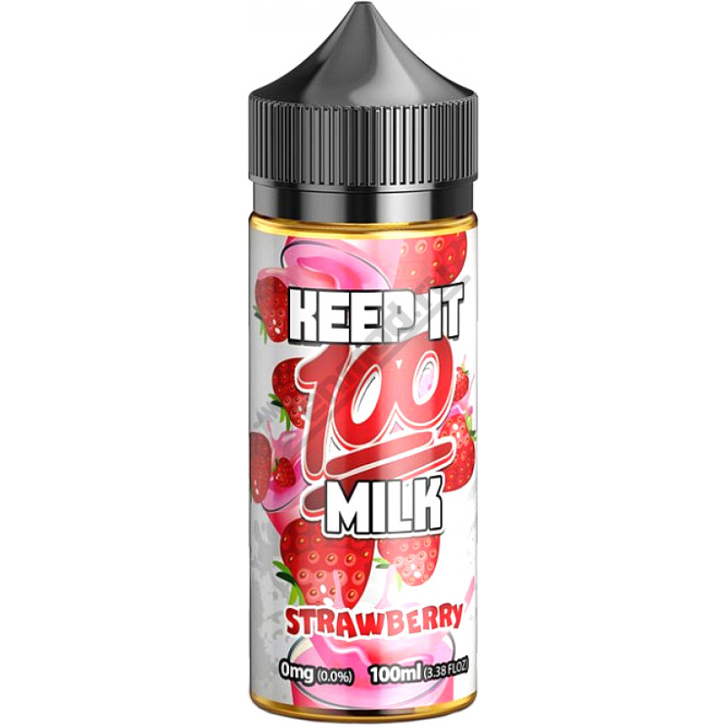 Фото и внешний вид — Keep It 100 - Strawberry Milk 100мл