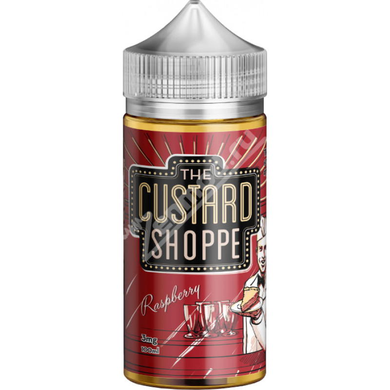 Фото и внешний вид — The Custard Shoppe - Raspberry 100мл