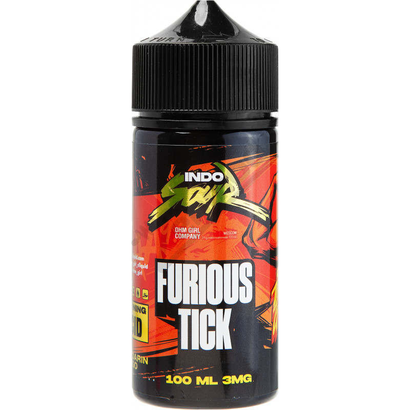 Фото и внешний вид — IndoSour - Furios Tick 100мл