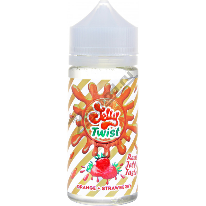 Фото и внешний вид — Jelly Twist - Orange + Strawberry 100мл