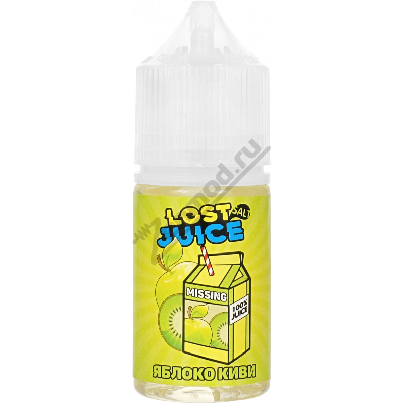 Фото и внешний вид — Lost Juice SALT - Яблоко-Киви 30мл