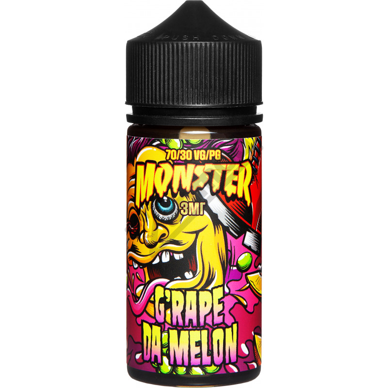 Фото и внешний вид — Monster - G'Rape Da Melon 100мл