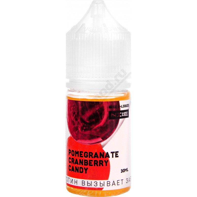 Фото и внешний вид — NICE SALT - Pomegranate Cranberry Candy 30мл