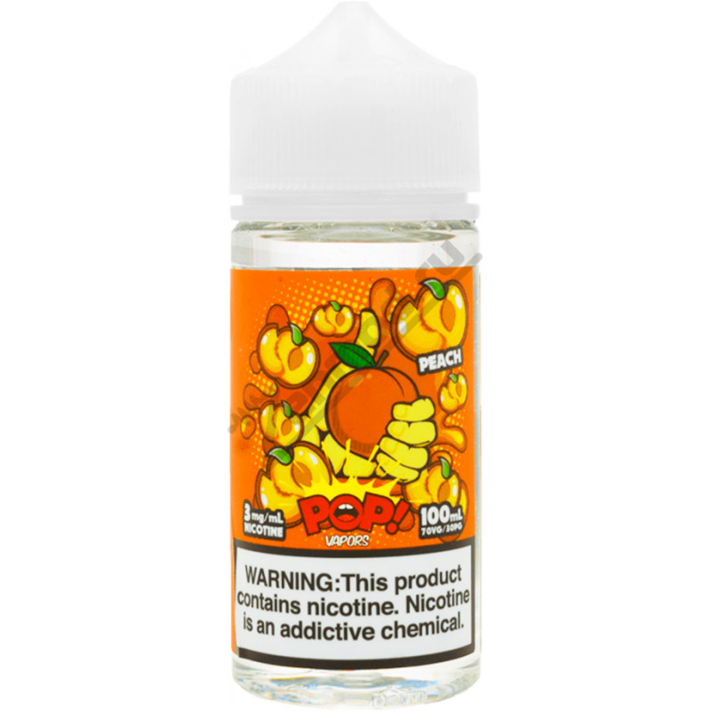 Фото и внешний вид — Pop Vapors - Peach Gummies 100мл