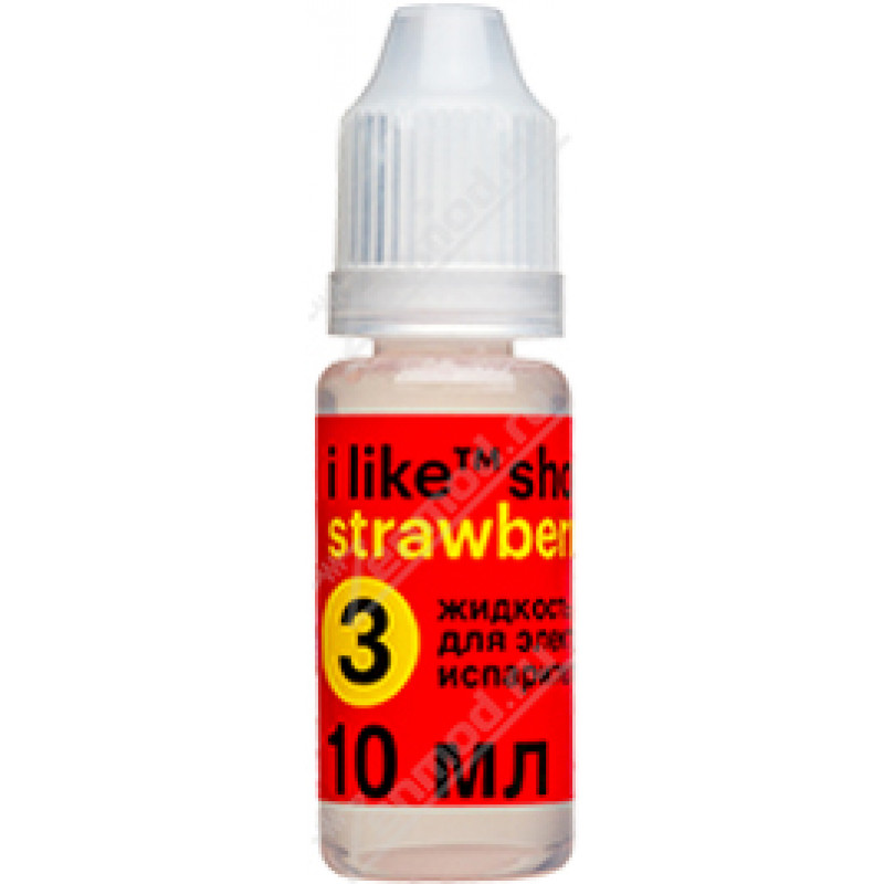 I Like Shot Strawberry Merry 10мл Фото и внешний вид — I Like Shot Strawberry Merry 10мл
