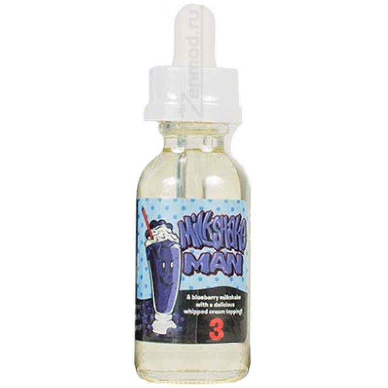 Marina Vape - Milkshake Man Blueberry 30мл Фото и внешний вид — Marina Vape - Milkshake Man Blueberry 30мл