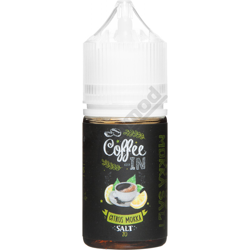 Фото и внешний вид — Coffee-in SALT - Citrus Mokka 30мл