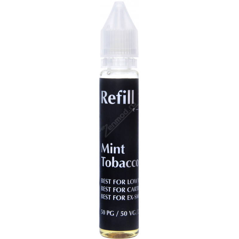 Фото и внешний вид — Refill - Mint Tobacco 27мл