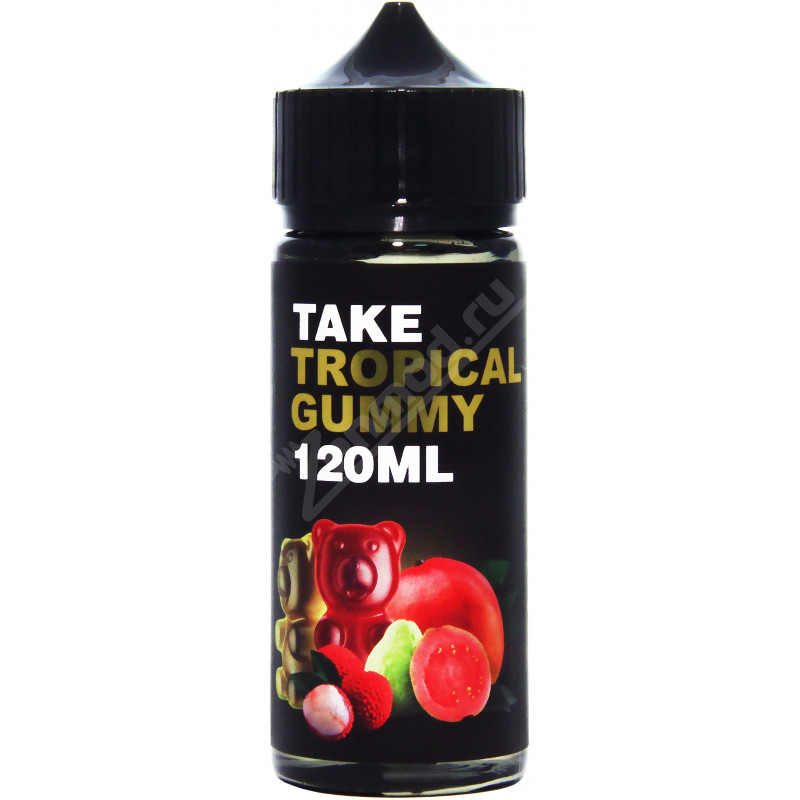 Фото и внешний вид — TAKE BLACK - Tropical Gummy 120мл