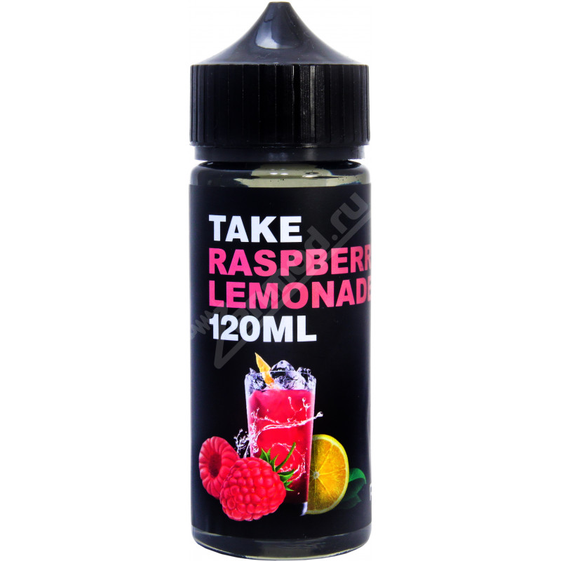 Фото и внешний вид — TAKE BLACK - Raspberry Lemonade 120мл