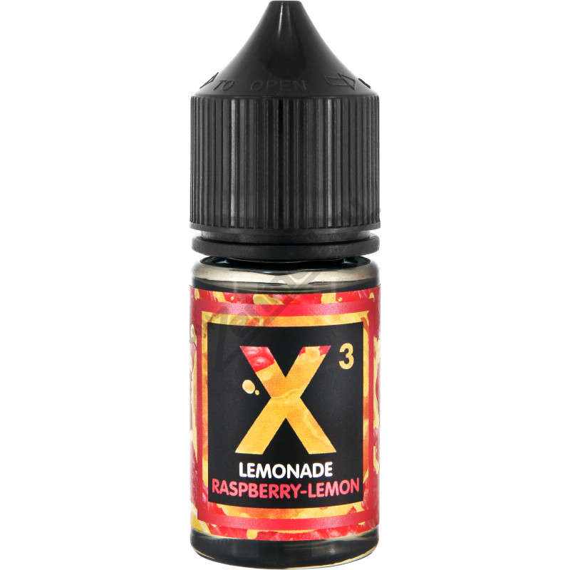 Фото и внешний вид — X-3 Lemonade SALT - Raspberry-Lemon 30мл