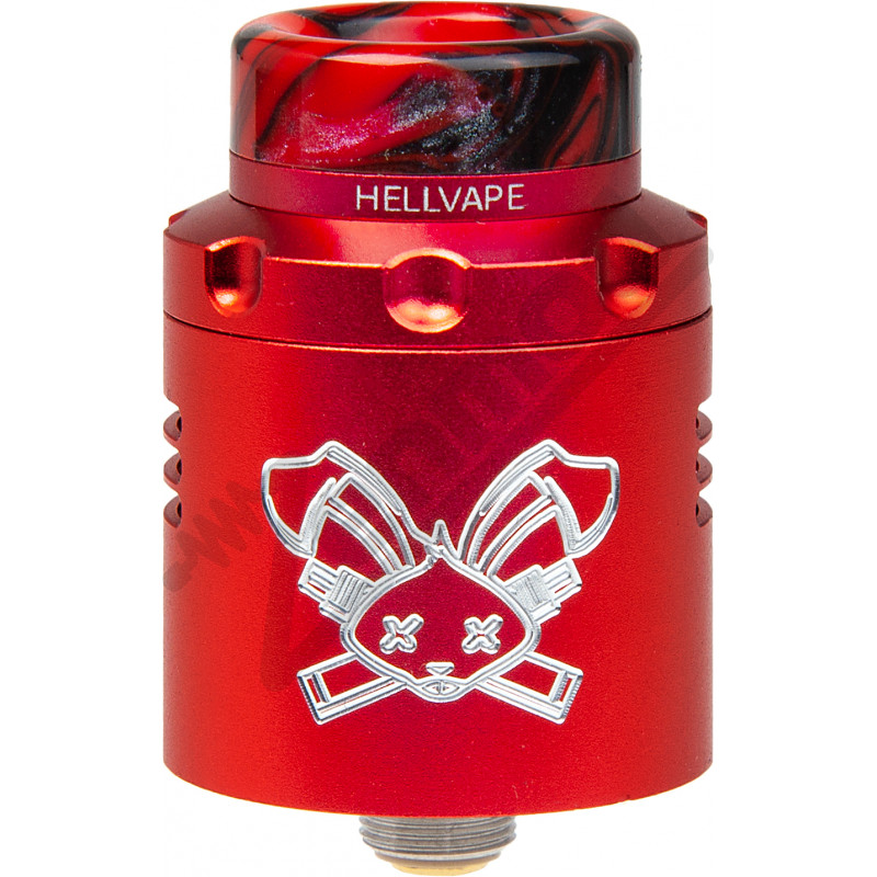 Фото и внешний вид — Hellvape Dead Rabbit 3 RDA Red
