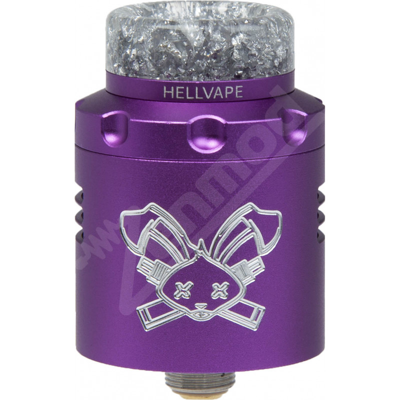 Фото и внешний вид — Hellvape Dead Rabbit 3 RDA Purple