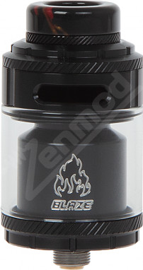 THC Blaze RTA Silver Black