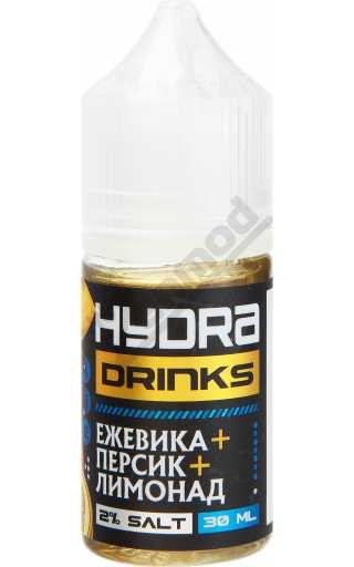 HYDRA DRINKS SALT - Ежевика Персик Лимонад 30мл