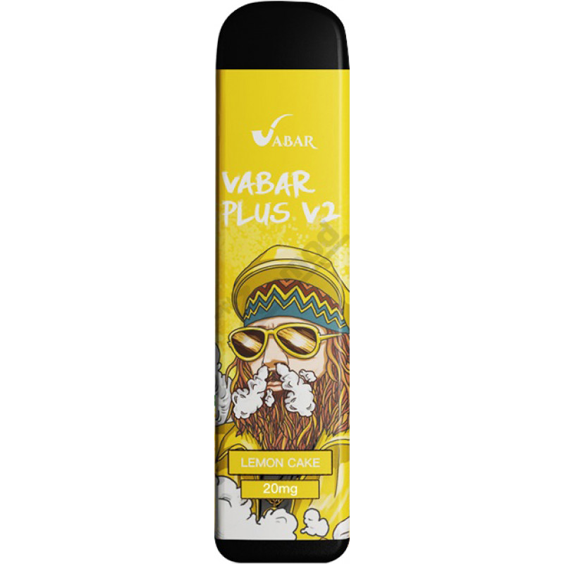 Одноразовая электронная сигарета Vabar Plus V2 - Lemon Cake Фото и внешний вид — Vabar Plus V2 - Lemon Cake