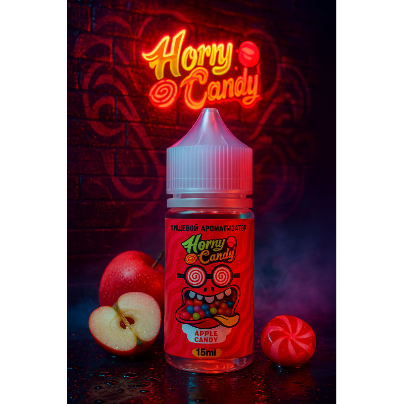 Фото и внешний вид — HORNY Candy - Red Apple 15мл