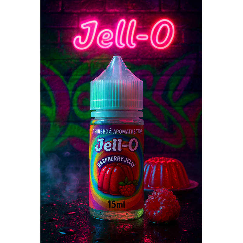 Фото и внешний вид — HORNY Jelly - Raspberry 15мл