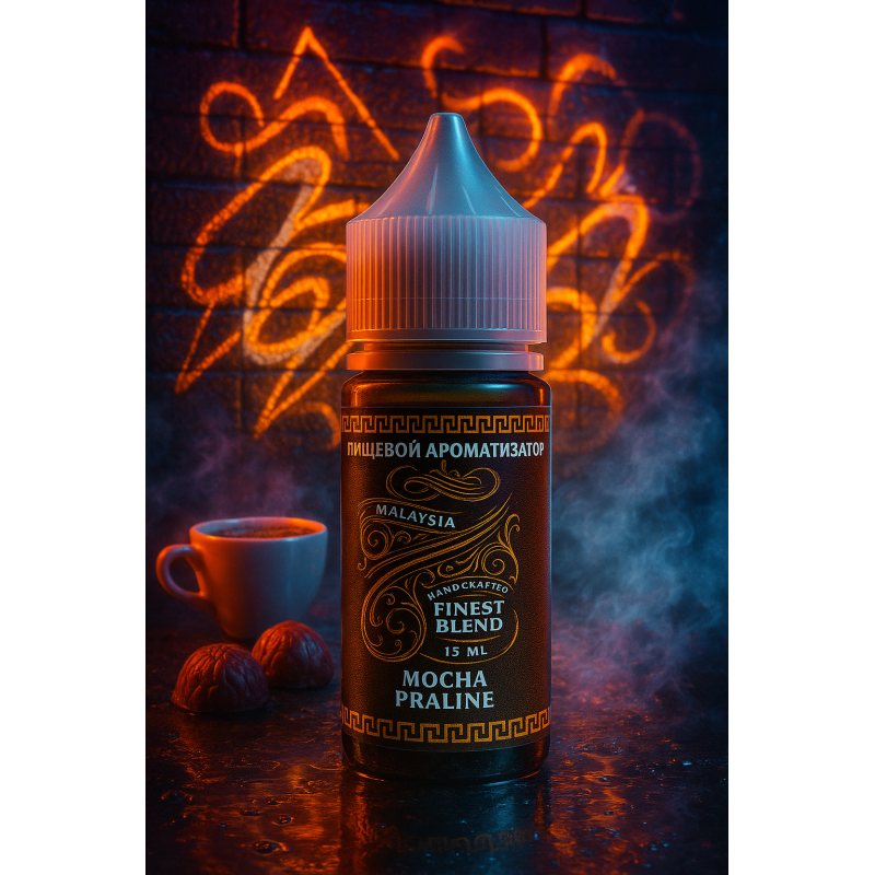Фото и внешний вид — HORNY Tobacco - Mocha Praline 15мл