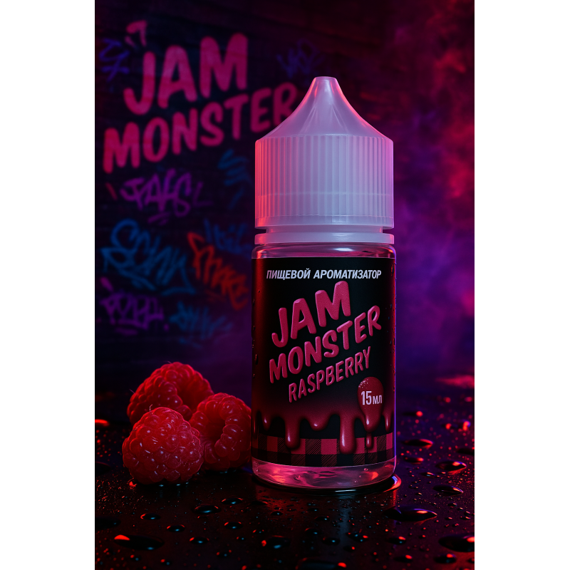 Фото и внешний вид — Jam Monster - Тост с Малиновым Джемом 15мл