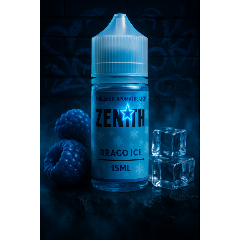 Фото и внешний вид — Zenith - Лимонад из Голубой Малины со Льдом (Draco Ice) 15мл